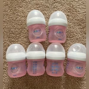 8 Avent baby bottles